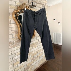 Banana Republic Men’s Gray Slim Traveler Pant 36x34